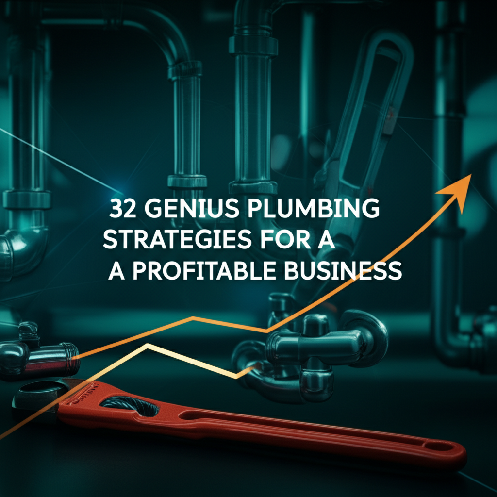 Generate a high-quality, relevant image prompt for an article about: 32 Genius Plumbing Strategies F