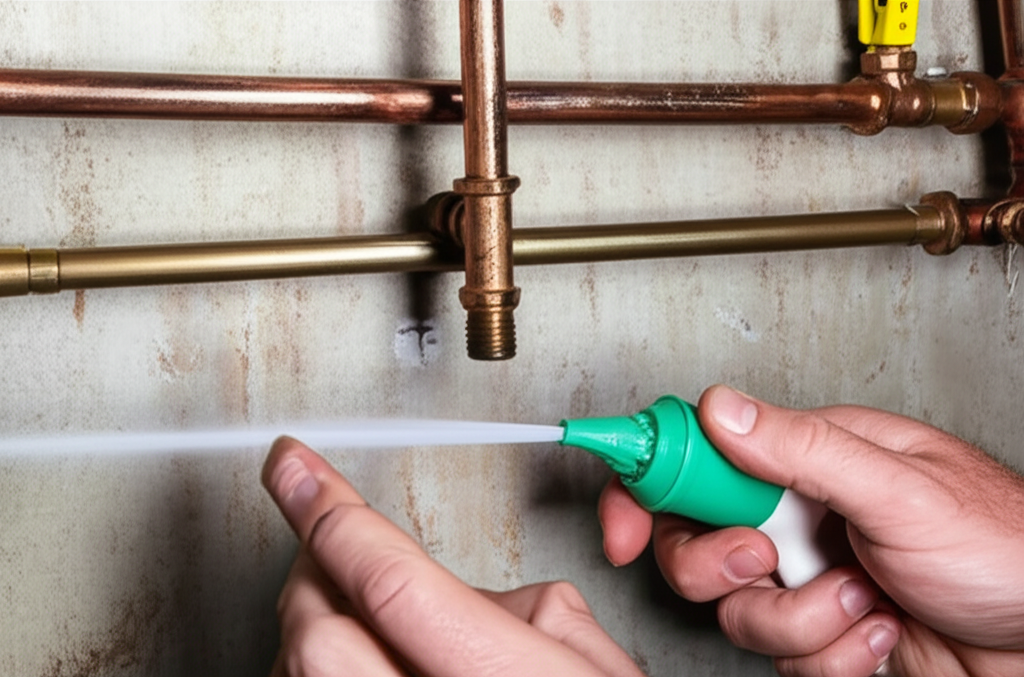 Generate a high-quality, relevant image prompt for an article about: How To Leak Test Plumbing: Prov